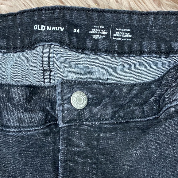Womens Old Navy Rockstar Super Skinny High Rise - Picture 3 of 3